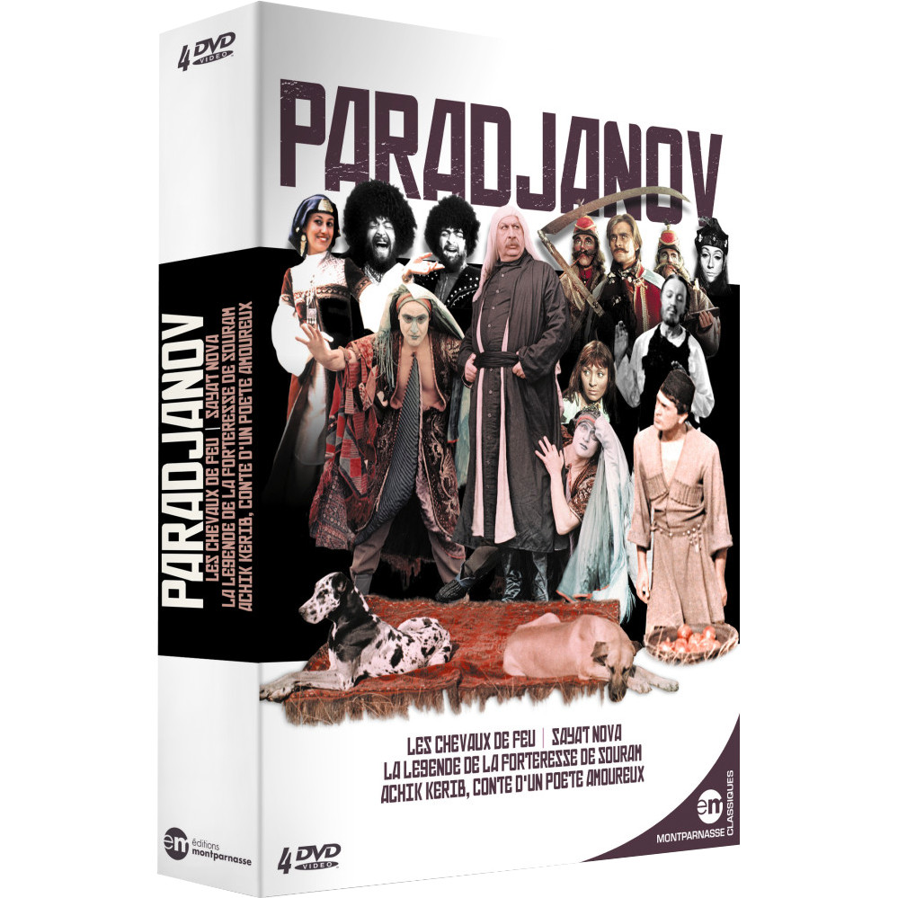 Paradjanov (Coffret 4 DVD) - Editions Montparnasse - La Culture en DVD,  Blu-ray et VOD