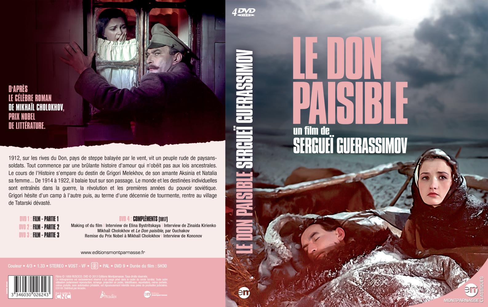 Paradjanov (Coffret 4 DVD) - Editions Montparnasse - La Culture en DVD,  Blu-ray et VOD